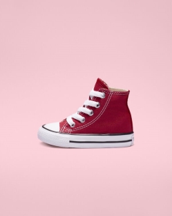 Converse Chuck Taylor All Star Lány Magasszárú Piros | IKOGLDB-HU